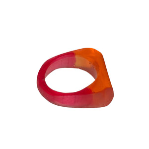 Cat Ear Two Toned Jelly Resin Ring